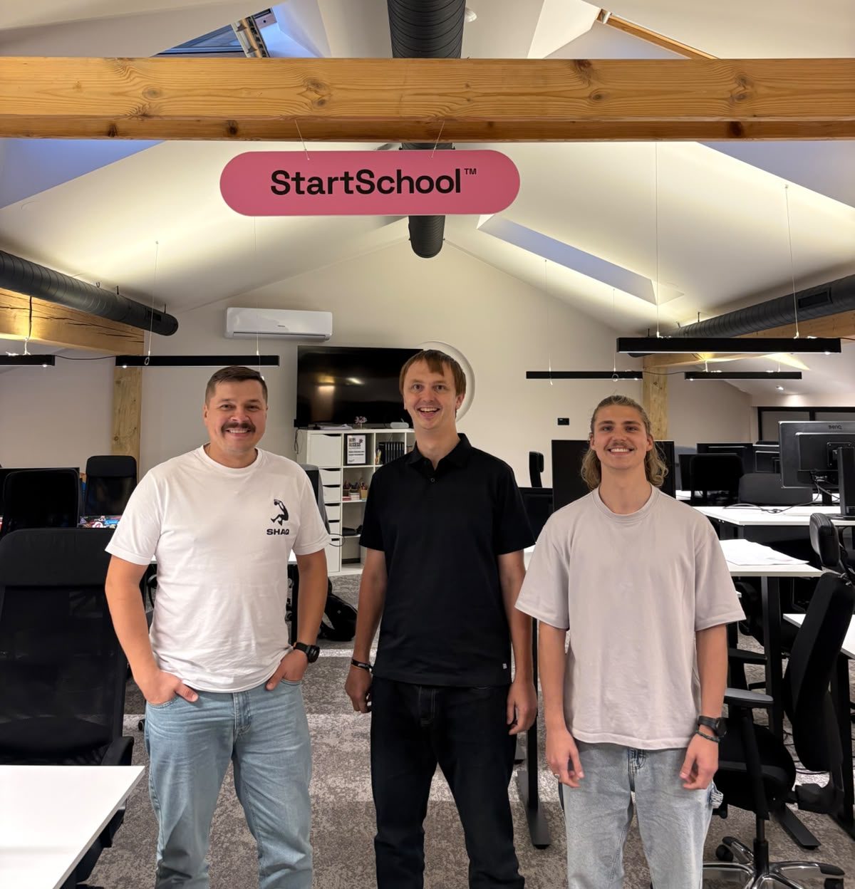 The Vokela team at StartSchool, Riga.